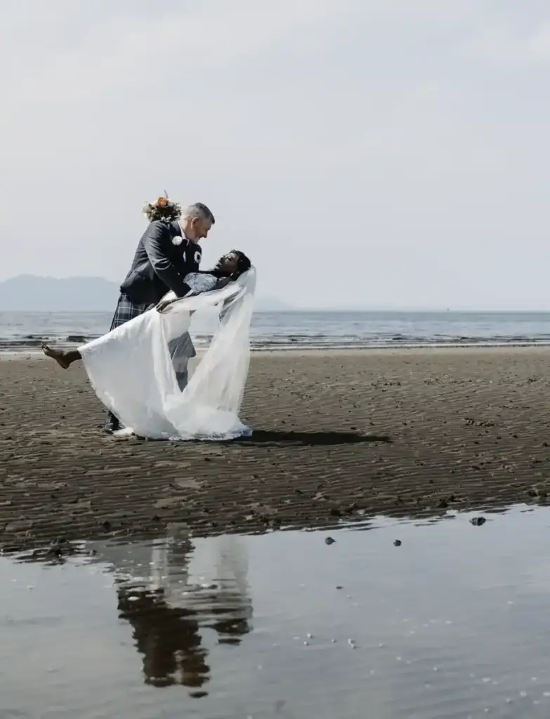 Ayr Beach Wedding Photography Ayrshire